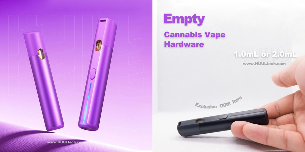 HUUL HAE01 World’s First Side-Mouthpiece AIO Cannabis Vape Device Manufacturer