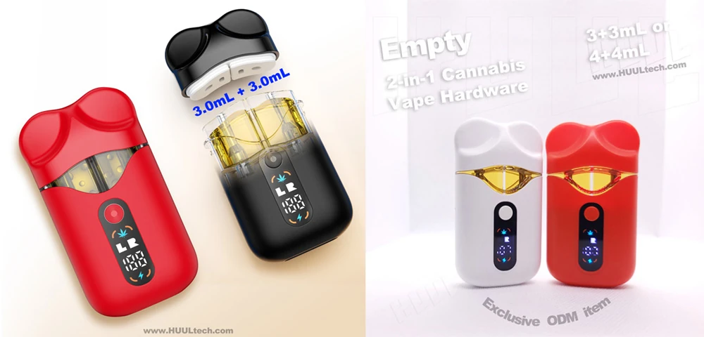 HUUL Unveils HDE02 A Breakthrough Two-in-One Disposable Vape Pen with Dual Flavor Precision